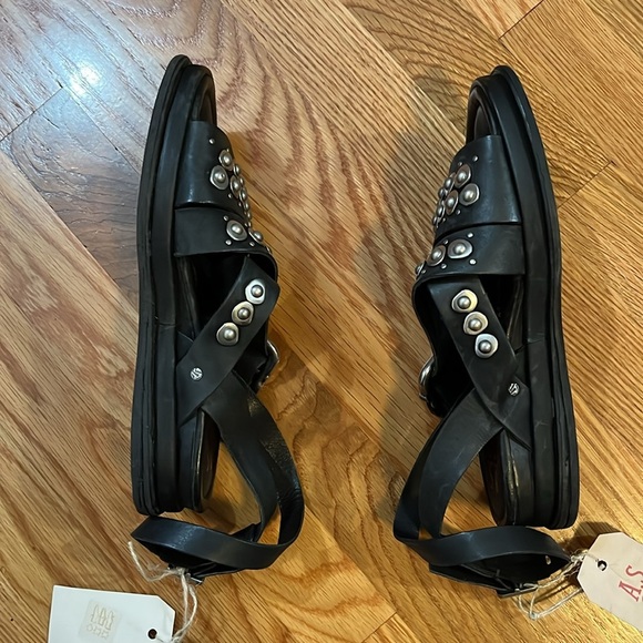 A.S. 98 Nyx Studded Sandals Size 7 NWT - Picture 9 of 16